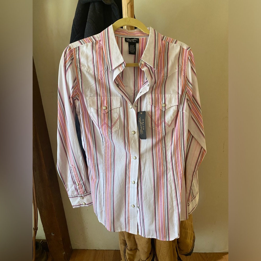 Retro wrangler women’s button up